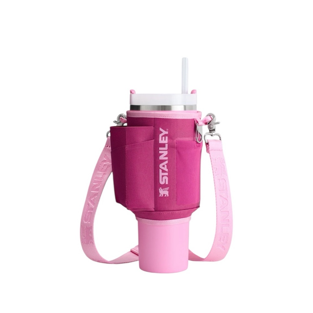 Stanley The All Day 40 oz Quencher Carry All (Fuschia) {NWT}